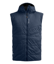 Vesta ORTOVOX Swisswool Piz Duan Vest Men's Blue Nunatak